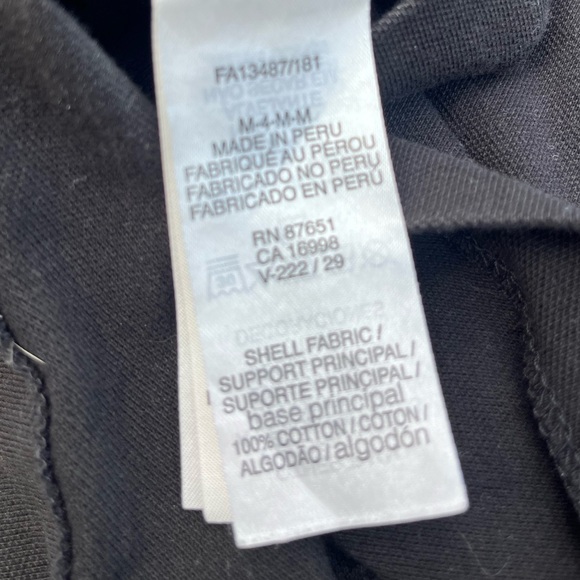 Lacoste Men’s Polo Shirt with Big Logo Black and Gray Size 5 - Picture 4 of 8